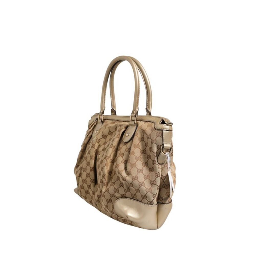 Gucci Canvas Sukey Women's Satchel - Picture 3 of 6